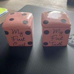 Ceramic trinket box’s